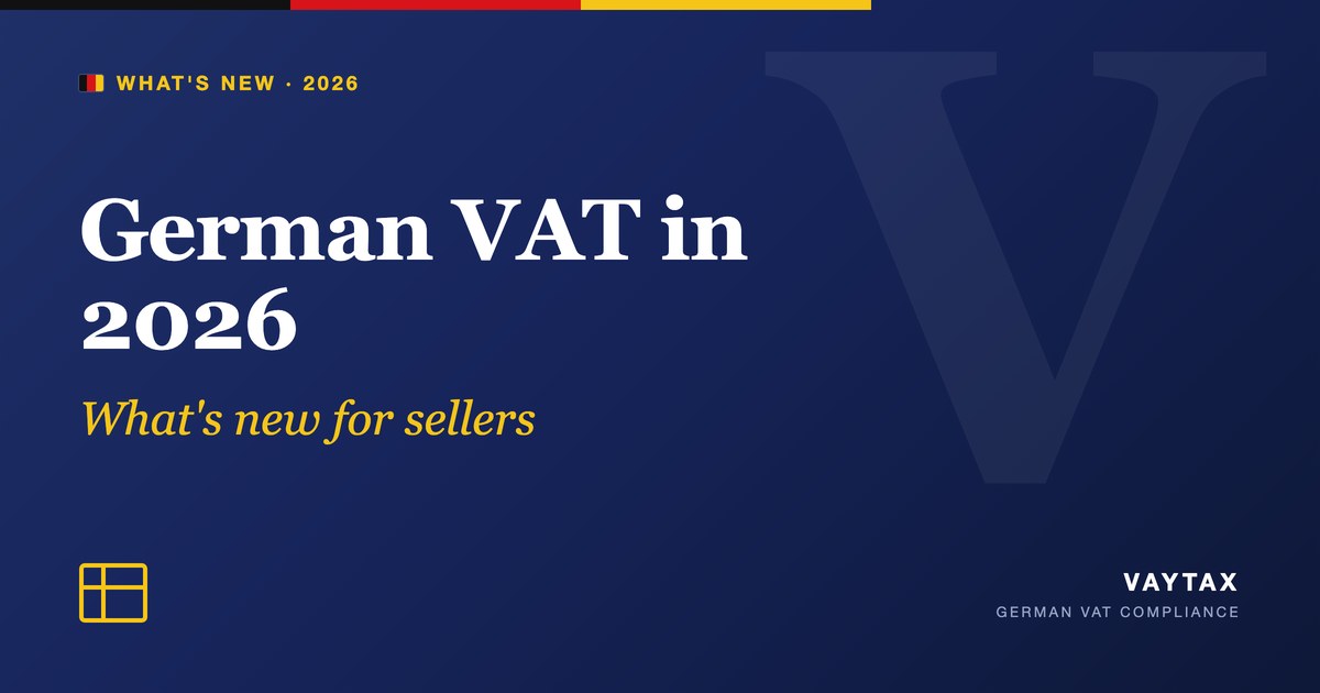 German VAT deadline extension Dauerfristverlängerung